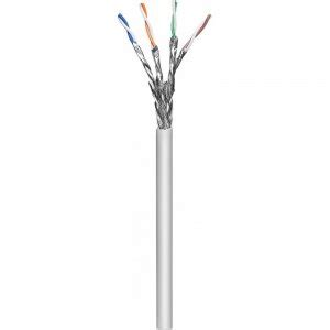 Kabel skretka linka cat sftp lsoh szara 305m telegaertner p 640percent27 - Cable S/FTP Wave Cables, cat.7, grey, LSOH/LSZH, 4x2x23 AWG, Cu, 305 m, solid